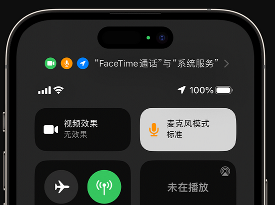 大朗镇苹果授权维修网点分享iPhone在通话时让你的声音更清晰 