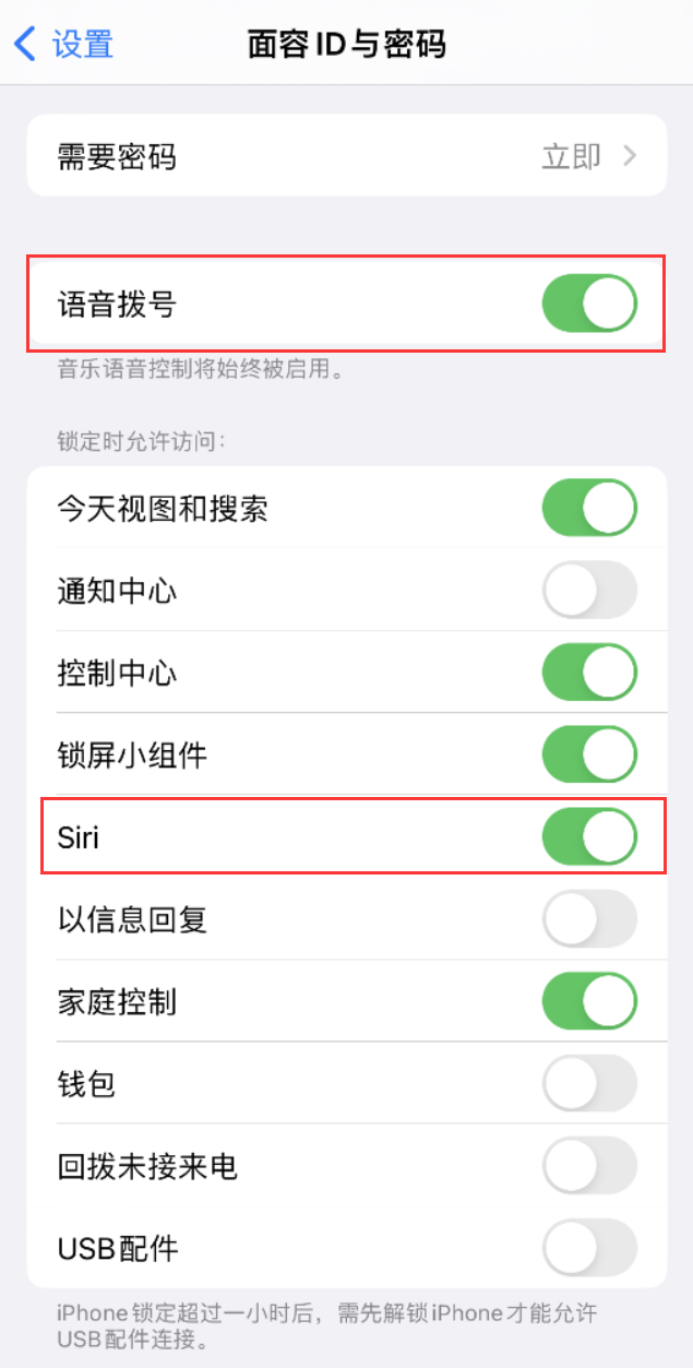 大朗镇苹果维修网点分享不解锁 iPhone 的情况下通过 Siri 拨打电话的方法 